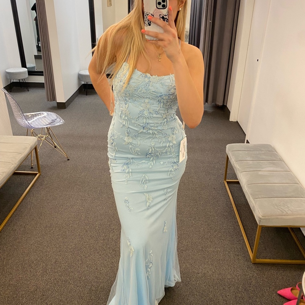Elegant Blue Dress